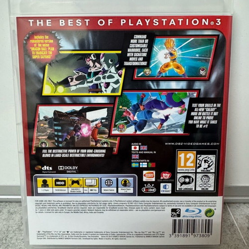 Dragonball Raging Blast 2 PlayStation 3 game mint condition