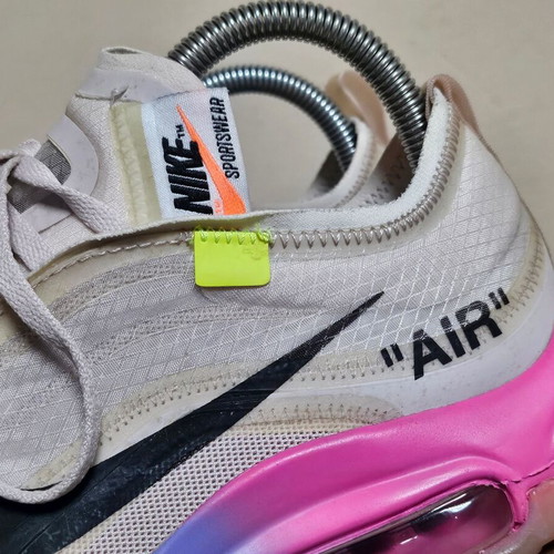 Nike Serena Williams x Off-White x Air Max 97 OG Queen sneakers like new, women's multicolor