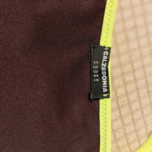 Calzedonia bikini like new, brown with pink and green details