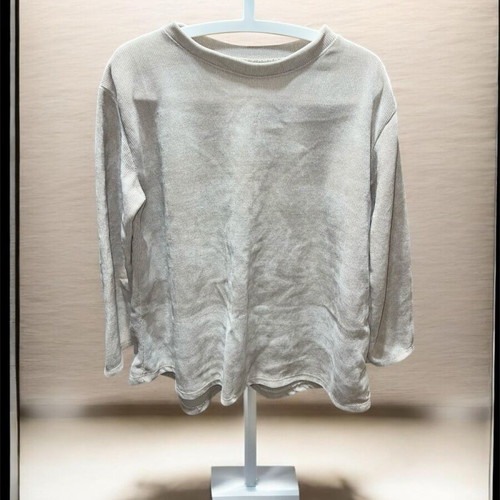 Costorine-velvet blouse beige like new, size L