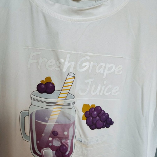 Unisex T-shirt white size M like new Top Ten