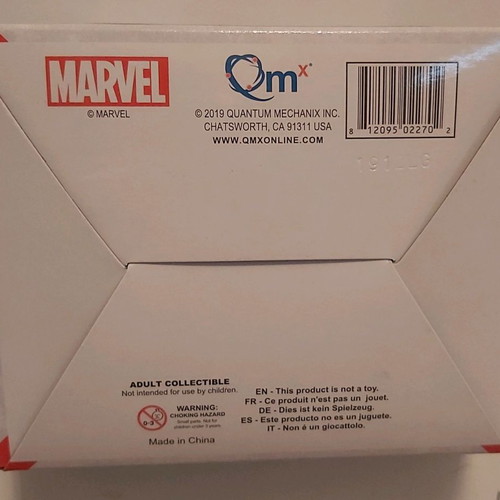 Spiderman Qfig Marvel figure sealed 2019