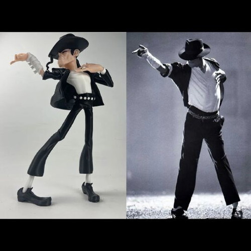 Michael Jackson 3D printed figure, approx. 25 cm