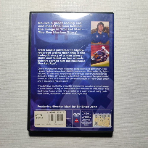 Rocket Man Ron Haslam Duke DVD used