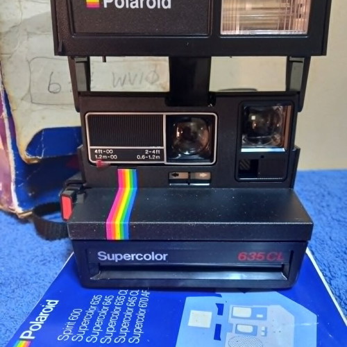 Polaroid Supercolor 635 CL instant camera used