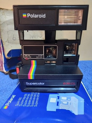Φωτογραφική μηχανή στιγμιαίας λήψης Polaroid Supercolor 635 CL μεταχειρισμένη