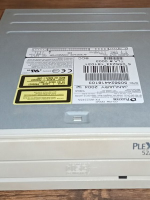 Plextor PlexWriter PX-W5224TA CD-RW drive used, excellent condition