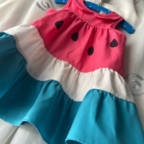 Watermelon dress 12-18 months like new