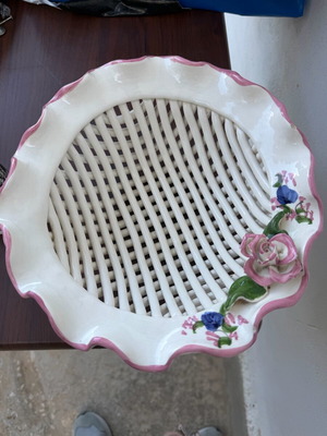 Clay fruit bowl used