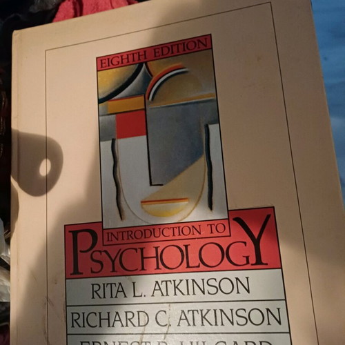 Psychology book used in English