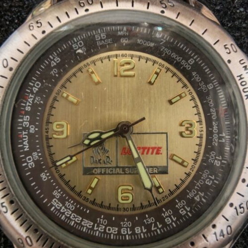 Paris Dakar watch new, brown, in original box