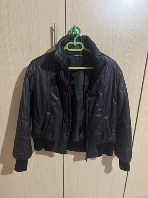 Rebecca Blu black bomber jacket medium used