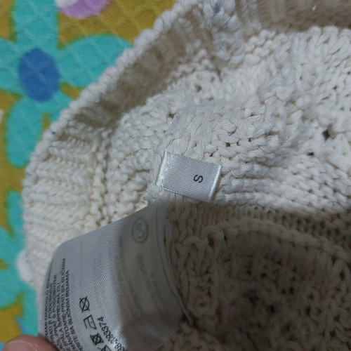 Yessica cream sweater, soft knit
