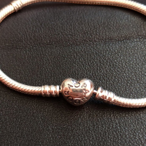 Pandora bracelet silver snake, like new
