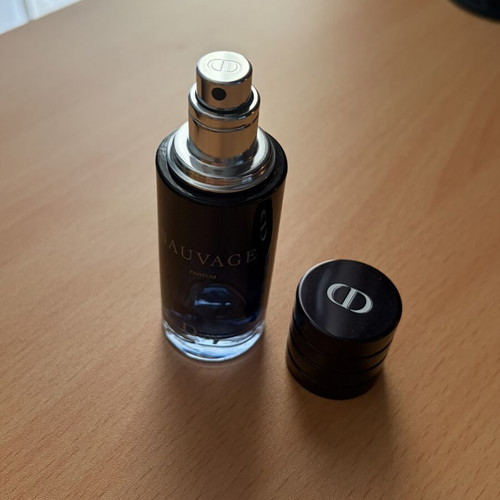 Christian Dior Sauvage Parfum 30 ml empty bottle like new