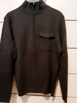 Zara cardigan brown size Medium like new with zipper