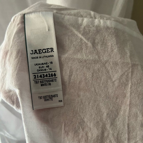 Jaeger women's dress new, linen and cotton, size XXXL