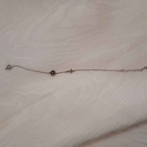 Silver 925" bracelet chain like new, length 0.21 m