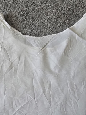 Slip dress vintage μεταχειρισμένο, μπεζ, μέγεθος 7 ετών