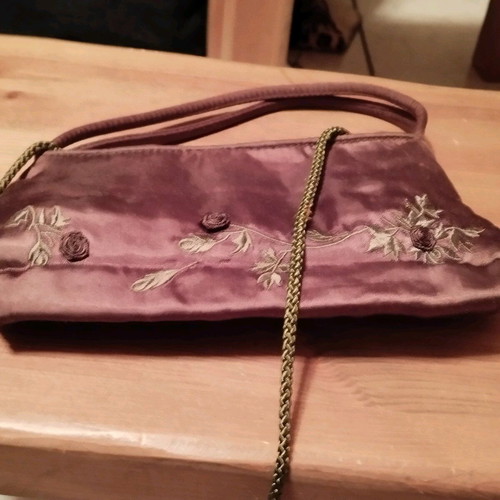 Satin bag used in good condition