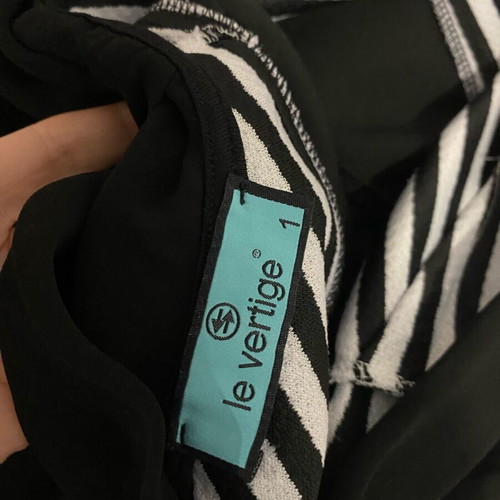 Le Vertige one-piece with back opening, like new, size M
