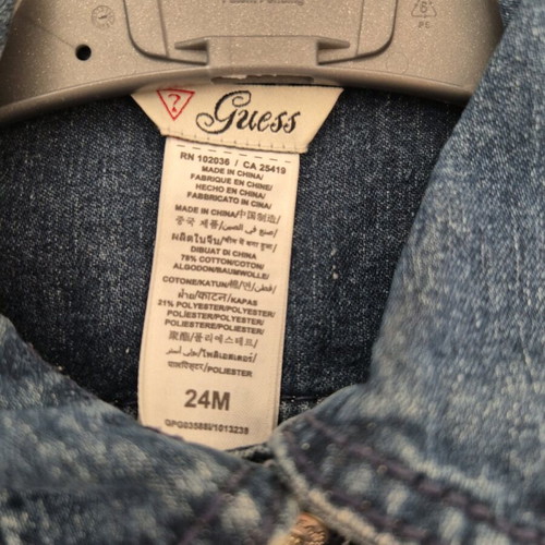 Guess denim jacket for baby