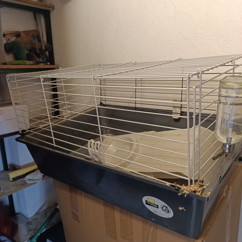 Ferplast Cage Rabbit 100 like new, blue, 95x57x46cm