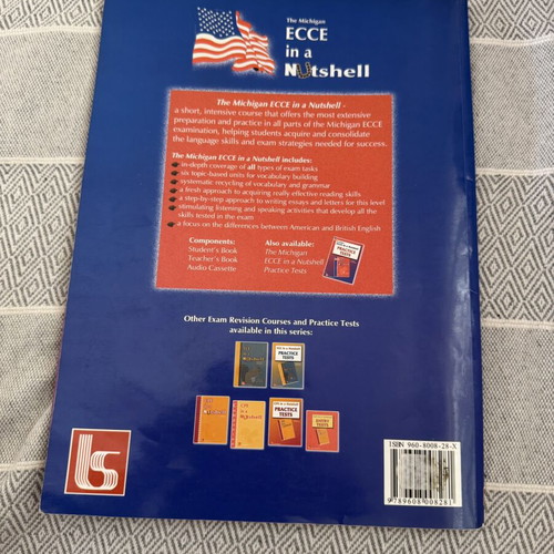 The Michigan Ecce In A Nutshell language learning book used
