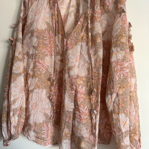 Zini boutique shirt like new, beige, size M