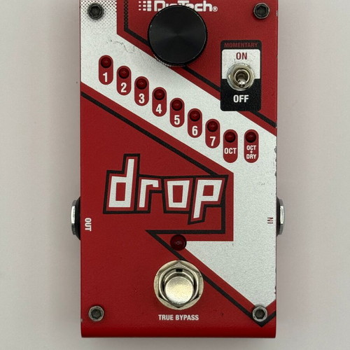 Digitech Drop polyphonic pitch shifter pedal used