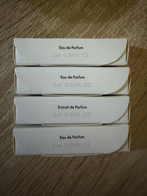 Louis Vuitton Sealed Perfume Sample Set, 4 × 2 ml