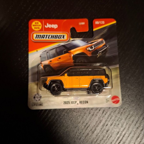 2025 Jeep Recon Matchbox new in box