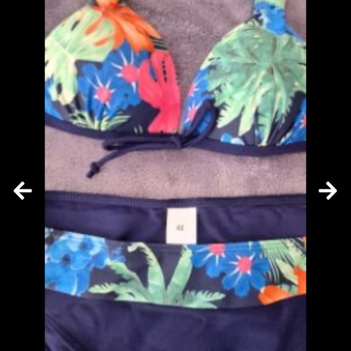 Bikini new, size S, blue