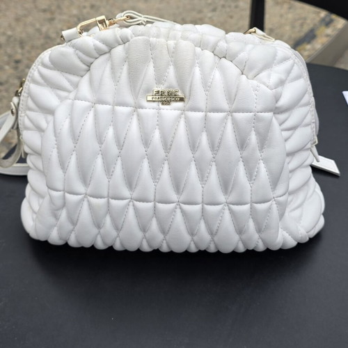 FRNC white shoulder and crossbody bag like new