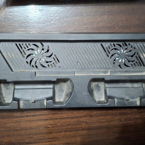 PlayStation 4 console used with 2 controllers, 11 games and cooling stand