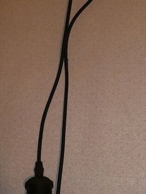 Ceiling light like new with 80cm and 65cm cables