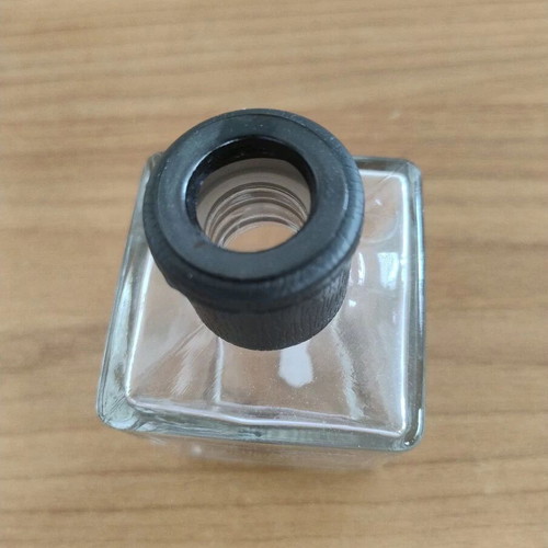 Glass bottle used, empty 200 ml for essential oils and aroma sticks