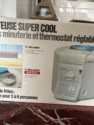 Φριτέζα SEB Friteuse Super Cool καινούργια, 1 κιλό χωρητικότητα