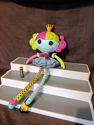 Lalaloopsy Lala-Oopsie Princess Saffron σπάνια συλλεκτική κούκλα σαν καινούργιο