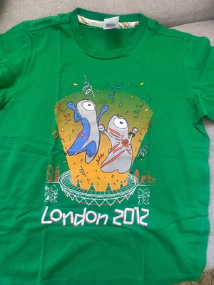 Collectible children's t-shirts Olympic Games 2012 unused, ages 9-12