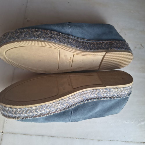 Viguera espadrilles size 41 blue suede like new