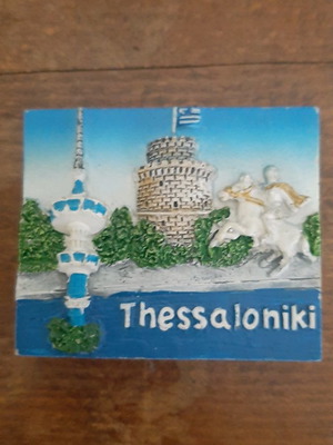 Μαγνητάκι Θεσσαλονίκη μεταχειρισμένο, αναμνηστικό σουβενίρ