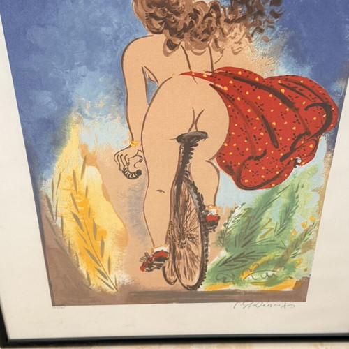 Silk Screen Print by G Stathopoulos used, numbered and signed giclée