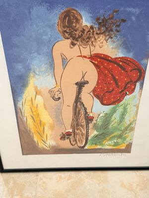 Silk Screen Print by G Stathopoulos used, numbered and signed giclée