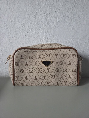 Trendyol Beige Crossbody Bag with Pouch like new