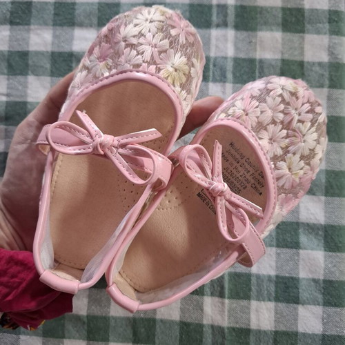 Ballerina shoes pink size 26 used for girls