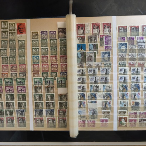 Stockbook A4 with German Stamp Collection, 32 Pages, Like New