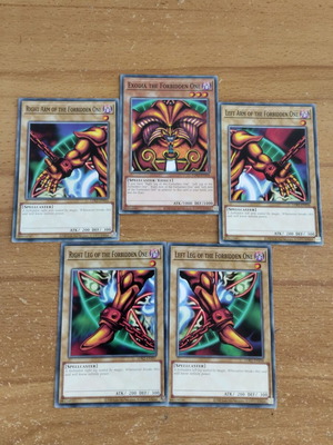 Exodia The Forbidden One + pieces