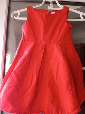 Dress for girl 3-4 years, thick fabric
