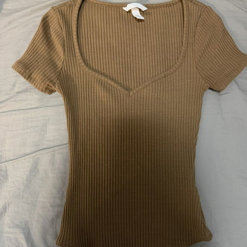 H&M bodysuit size small like new, brown